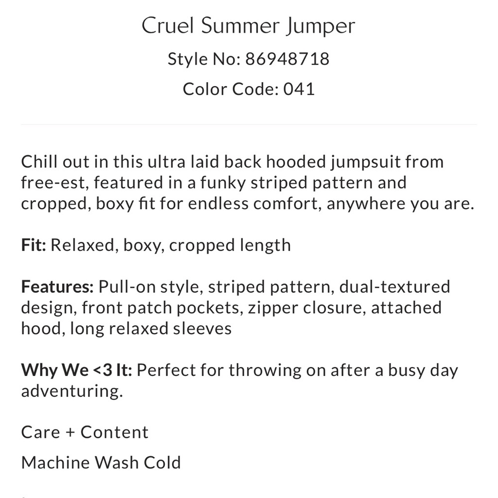 Free People Free-est Cruel summer jumper in nautical stripe combo - Picture 5 of 7